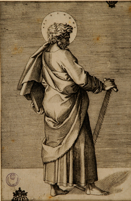 Raimondi Marcantonio - San Simone (dalla serie: Gesù Cristo e gli Apostoli)